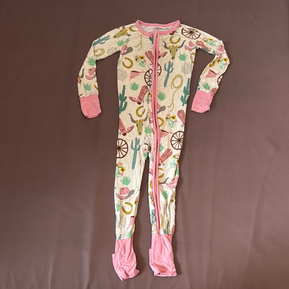 Little Sleepies Western Zippy 2T